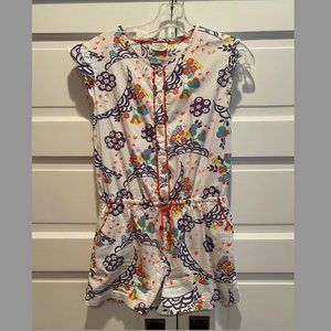 Mini Boden Girls' Patterned Romper